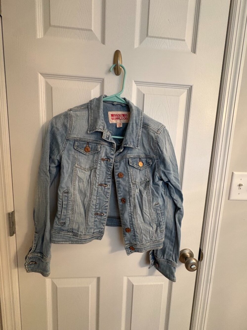 Mossimo Supply Co. Light Wash Denim Jean Jacket XS